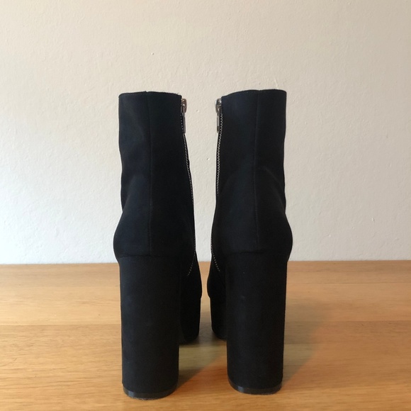 Forever 21 Faux Suede Platforms - Picture 4 of 5